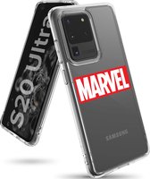 Samsung Galaxy S20 Ultra Hoesje - Siliconen Back Cover - Marvel Clear Case