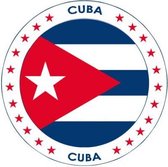 Cuba versiering onderzetters/bierviltjes - 75 stuks - Cuba thema feestartikelen