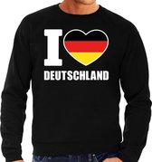 I love Deutschland sweater / trui zwart voor heren XL