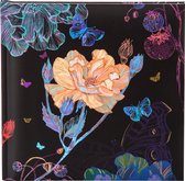 GOLDBUCH GOL-42344 TURNOWSKY Poesiealbum of notitieboek MYSTERY FLOWER roze als dagboek zonder slot