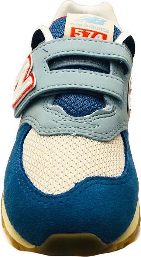 Blauwe New Balance Sneakers 574 Kids Klittenband | bol.com