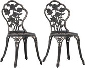 Tuinstoel Brons (Incl LW Fleece deken) / Tuin stoelen / Buiten stoelen / Balkon stoelen / Relax stoelen