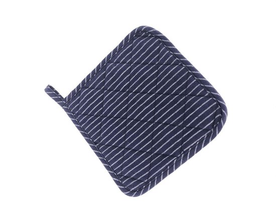Gideon - Ovenwant & pannenlap – 100% Katoen – Handzaam & Hittebestendig - Blauw - GIDEON textiel