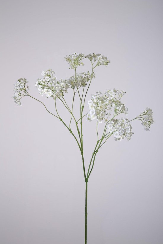 Viv! Home Luxuries Gipskruid - zijden bloem - wit - topkwaliteit | bol.com