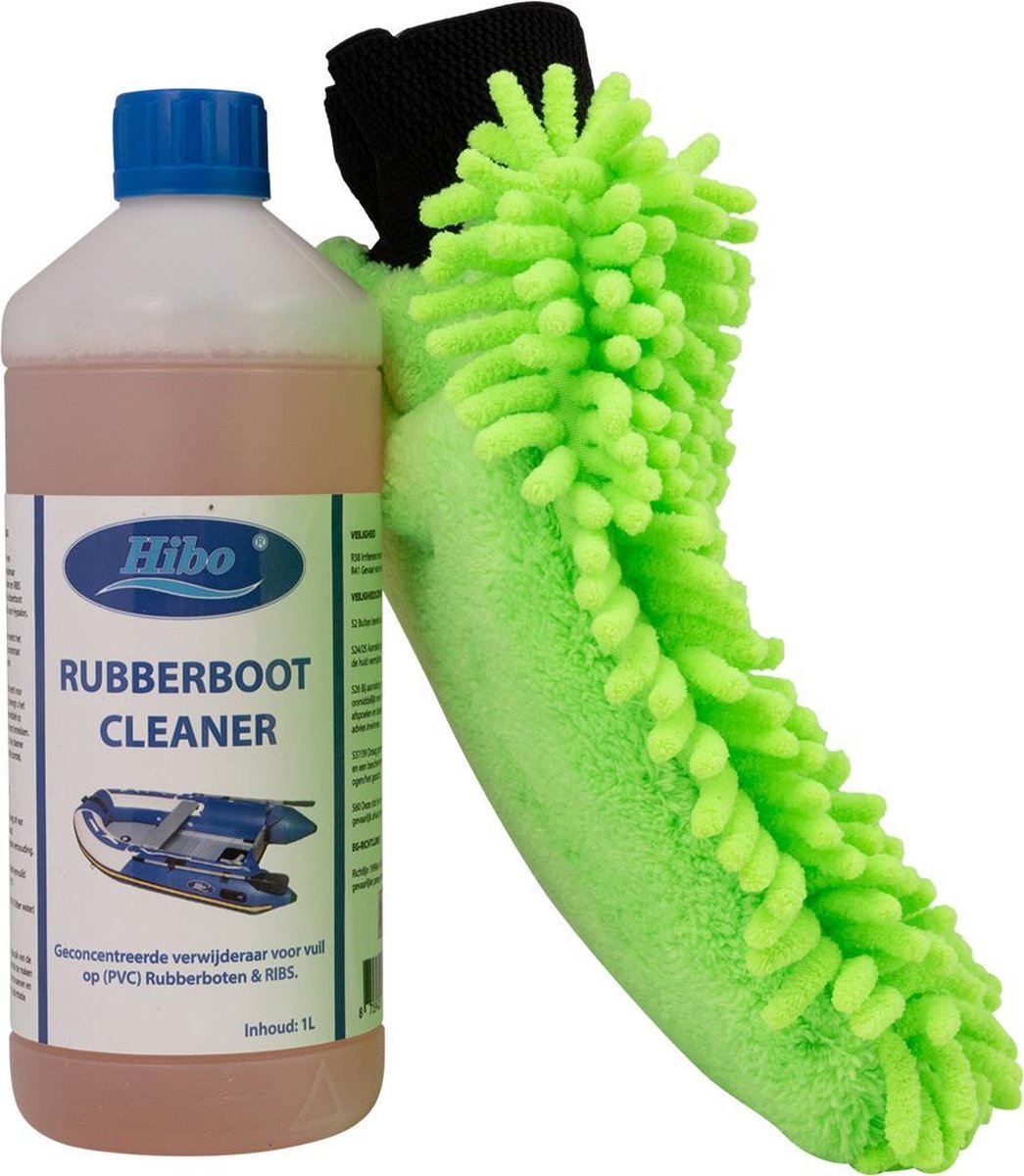 HIBO Rubberboot Schoonmaak Set