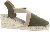 Toni Pons Tona Dames Espadrilles - khaki - maat 41