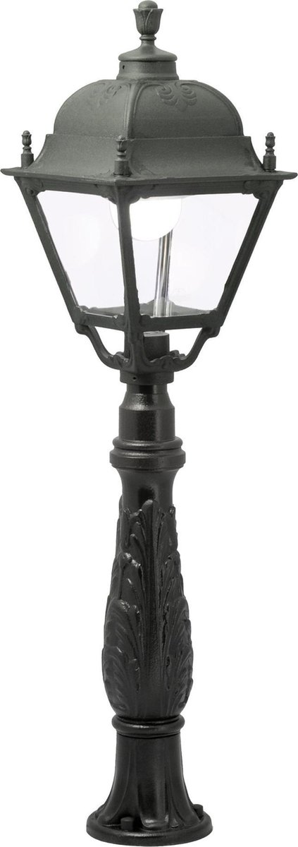 Fumagalli Simon IAFET R Sokkel Zwart E27 15W Warmwit