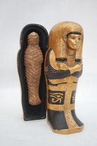 Sacrofaag-mummi - beeld replica Egyptenaar