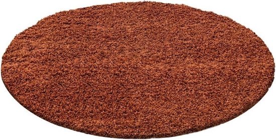 Rond Hoogpolig vloerkleed - Life Terra Ø 200cm
