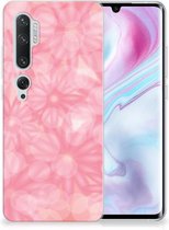 Protection Téléphone pour Xiaomi Mi Note 10 Pro Coque Fleurs De Printemps