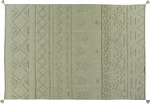 Lorena Canals - Kindervloerkleed - Tribu Olive  - 120 x 160 cm