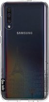 Casetastic Samsung Galaxy A50 (2019) Hoesje - Softcover Hoesje met Design - Paris City Houses Print