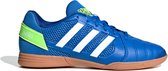 adidas Top Sala Sportschoenen - Maat 35 - Unisex - blauw/ wit/ groen