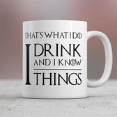 Mok I drink and I know things