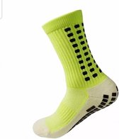 Gripsokken Voetbal Anti Blaren Unisex Geel One Size