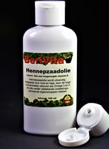 Hennep Olie Puur 100ml - Onbewerkte Hennepzaad Olie voor Huid en Haar - Hennepolie, Hemp Seed Oil