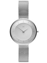 Mmt dames horloges quartz analoog One Size Zilver 32014825