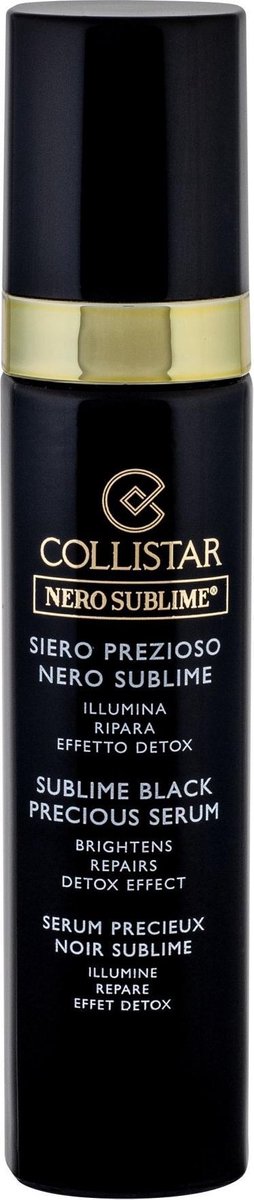 temperen canvas Middelen Collistar Sublime Black Precious Serum - 30 ml | bol.com