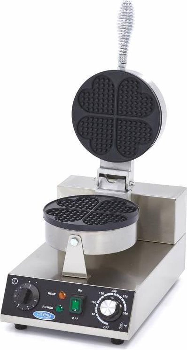Wafelijzer - 4 Stuks - Hartjes Wafel — afbeelding 5
