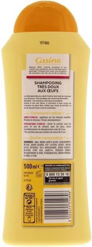 beven Professor Resistent Shampoo met eieren - 500 ml | bol.com