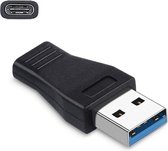 USB 3.0 Male naar USB-C (Type- C) Female Connector | Premium Kwaliteit |Plug & Play | Zwart / Black