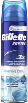 Gillette Series Sensitive Cool Shaving Cream 200 Ml M