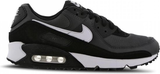 Nike Air Max 90 Heren Sneakers - Iron Grey/White-Dk Smoke Grey-Black - Maat 40