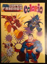 kleurboek superman dc friends ge