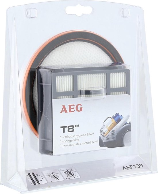 Filtres de rechange AEF139 pour aspirateur T8 | bol.com