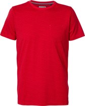 Petrol Industries Korte mouw T-shirt - M-1000-TSR613 Rood (Maat: L)