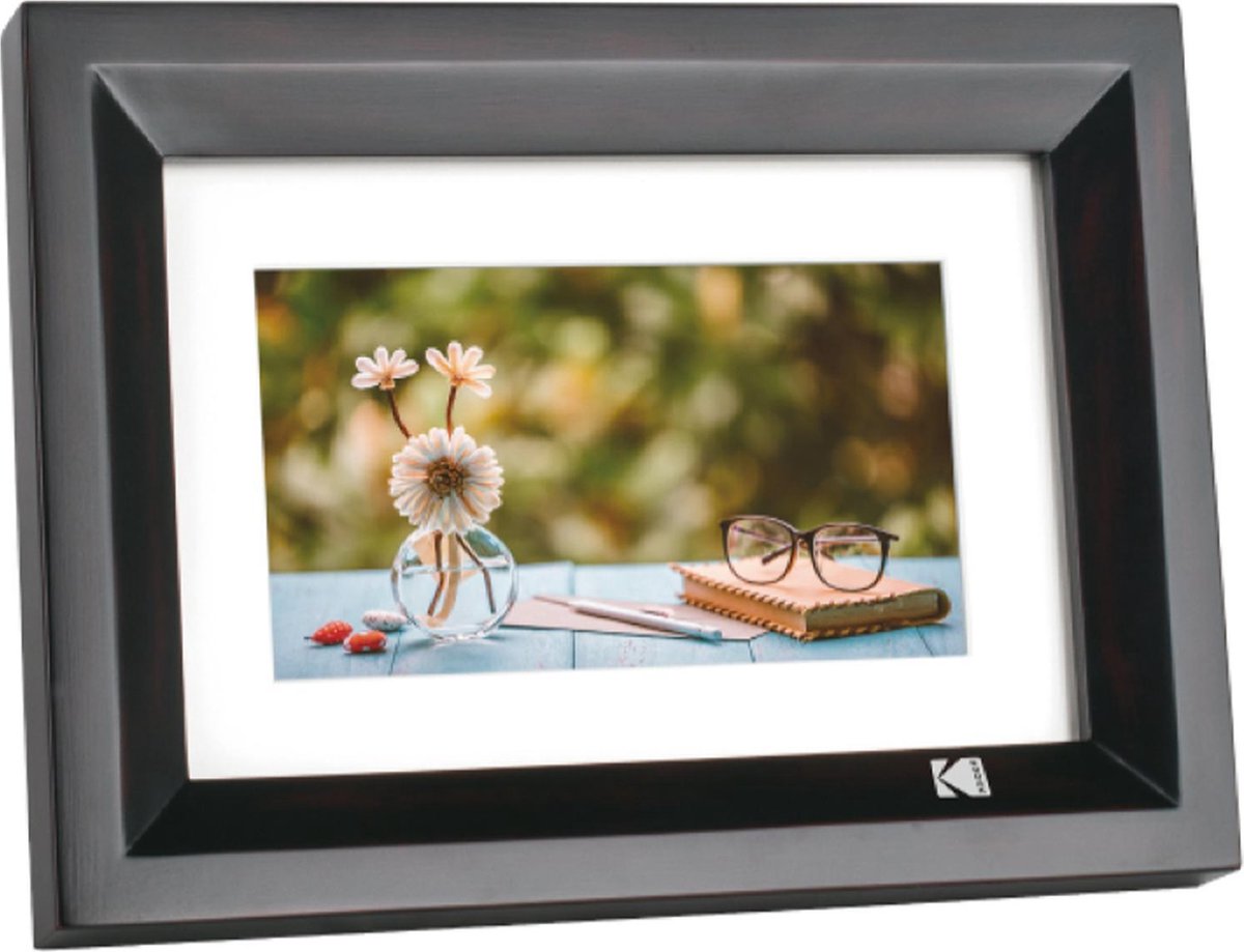 Kodak RDPF-700W-Black digitale fotolijst Zwart 17,8 cm (7")