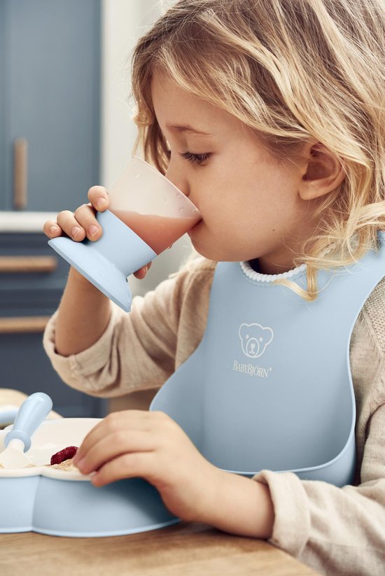 BabyBjörn Baby Serviesset - 5 delig - Pastelblauw van Babybjörn — afbeelding 3