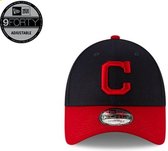New Era Cleveland Indians Contrast Visor League Cap - Sportcap - Pet - Donkerblauw - One size
