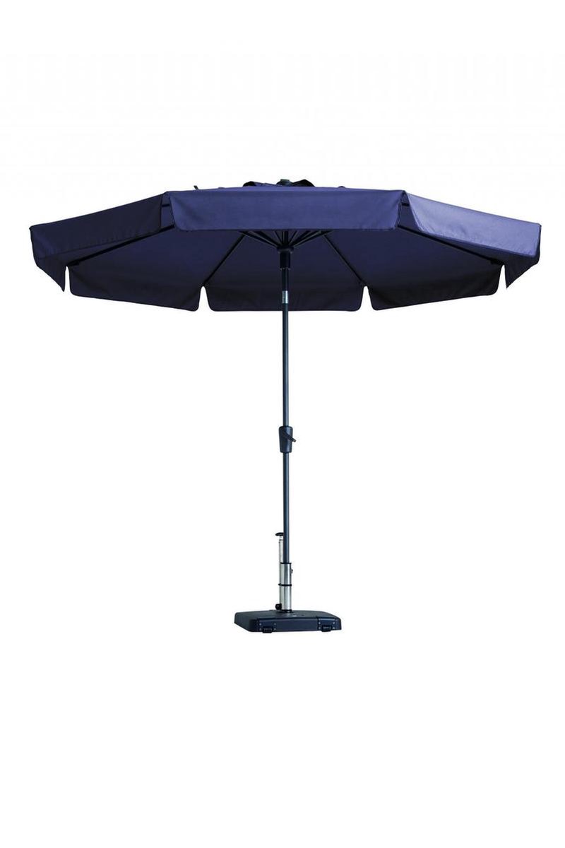 Bol.com Madison - Parasol Flores Rond -  300cm - Blauw aanbieding