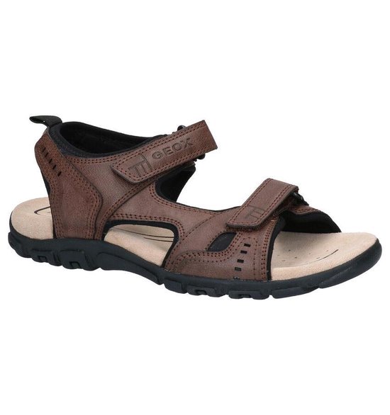 Geox Donkerbruine Sandalen Heren 41 | bol.com