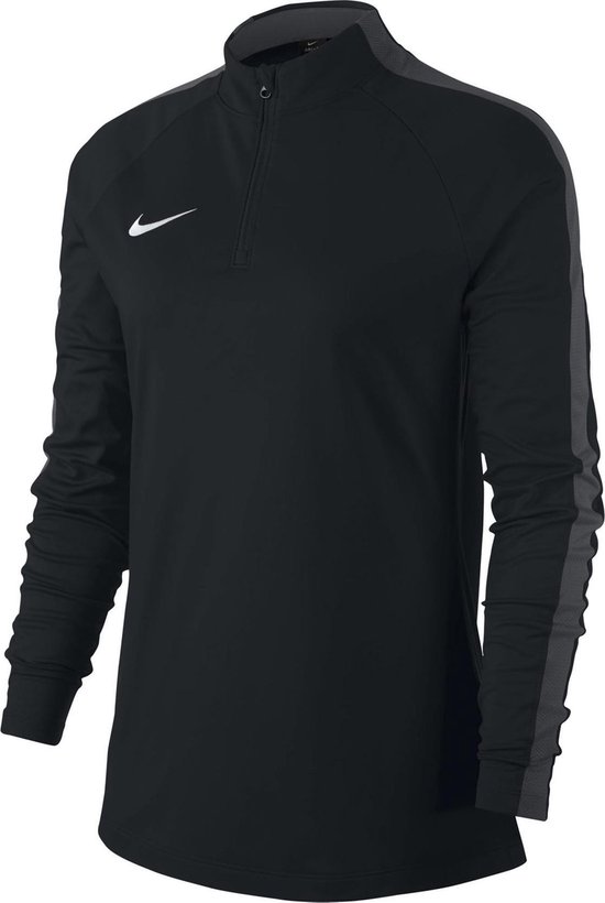 Nike Dry Academy 18 Drill Longsleeve Sportvest - Maat XS - Vrouwen -  zwart,grijs,wit | bol.com