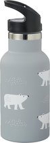 Fresk Drinkfles Thermos Polar Bear 350 ml - drinkbus - sportfles - drinkenbus kindjes - warm en koude dranken