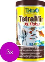 Tetra Tetramin Xl Bio Active Vlokken - Vissenvoer - 3 x 1 l
