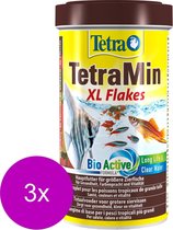 Tetra Tetramin Xl Bio Active Vlokken - Vissenvoer - 3 x 500 ml
