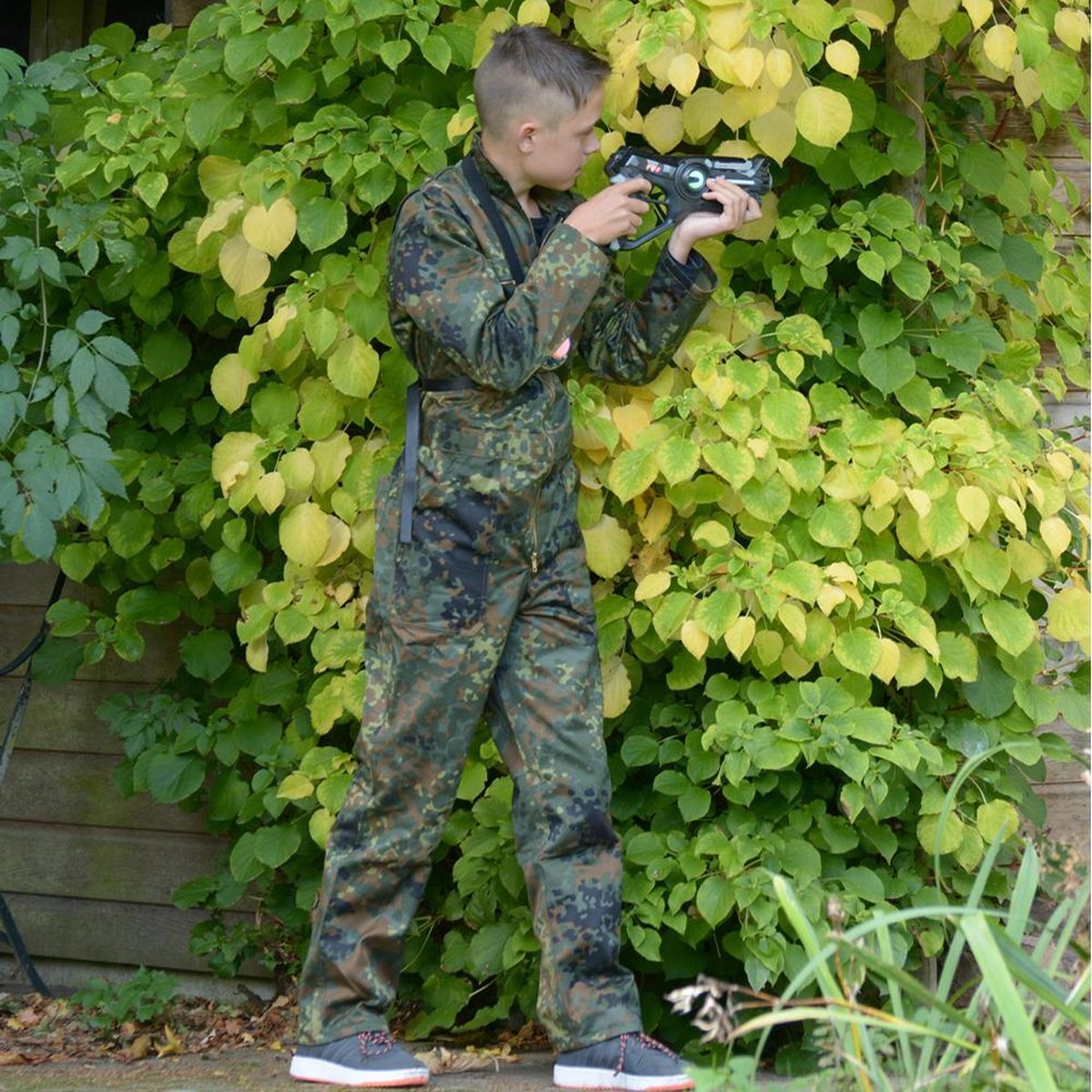 Parana rivier Nationale volkstelling ambitie Camouflage kinderoverall maat 128 - Legerkleding | bol.com