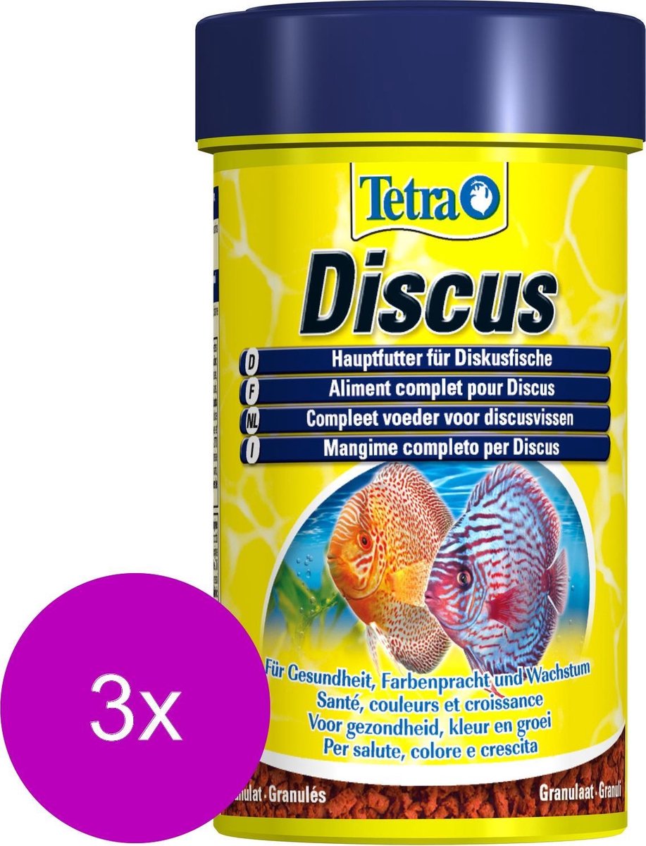 Tetra Discus Granulaat - Vissenvoer - 3 x 100 ml