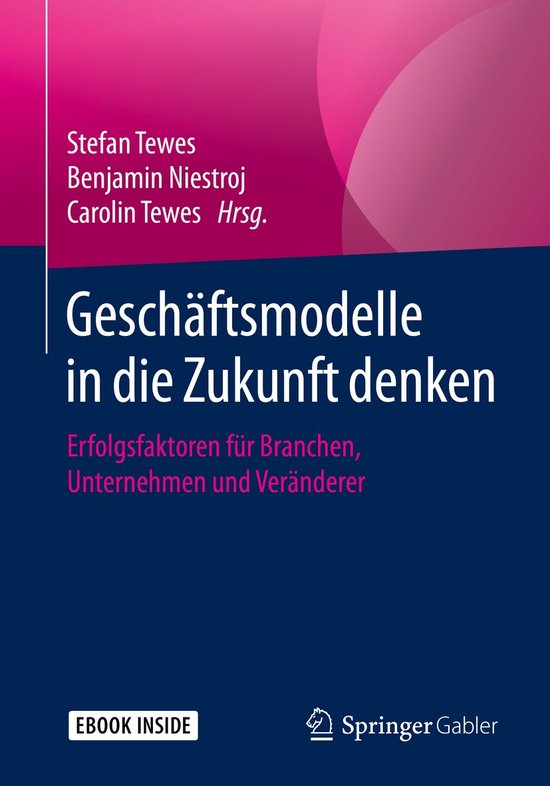 Geschäftsmodelle in die Zukunft denken - cover