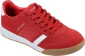 Skechers Zinger 2.0 The White Stripe Dames Sneakers - Rood - Maat 40