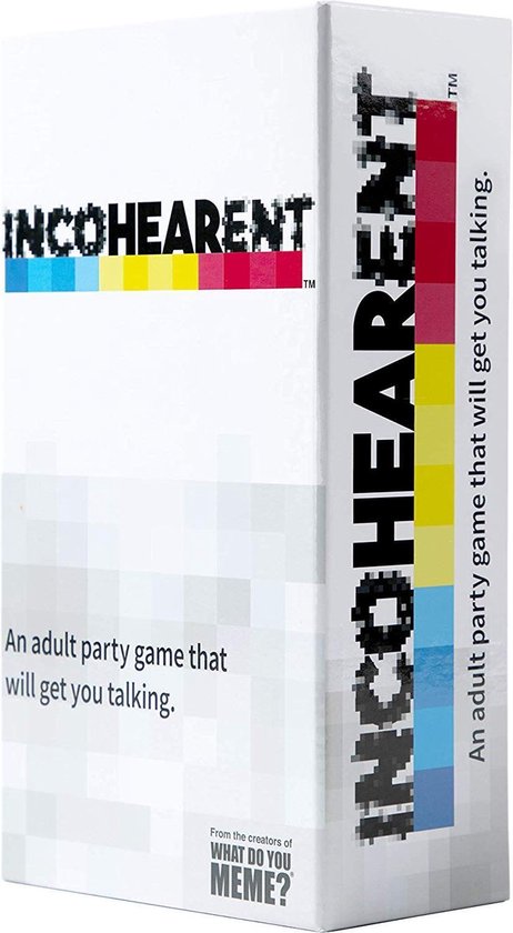 Incohearent: an English Adult Party game - Kaartspel - Spelletjes voor -... | bol.com