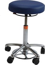 Kruk M3000 stamskin donkerblauw - handbediening - verrijdbaar