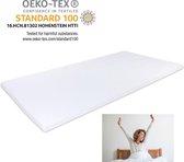 Cool & Warm - Topdek 140x200 - Topper Koudschuim - Oplegmatras