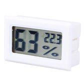 Trendfield Hygrometer en Thermometer 2 in 1 - Luchtvochtigheidsmeter voor Binnen en Buiten - Wit