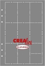 Crealies Stencil journaling - week pagina A