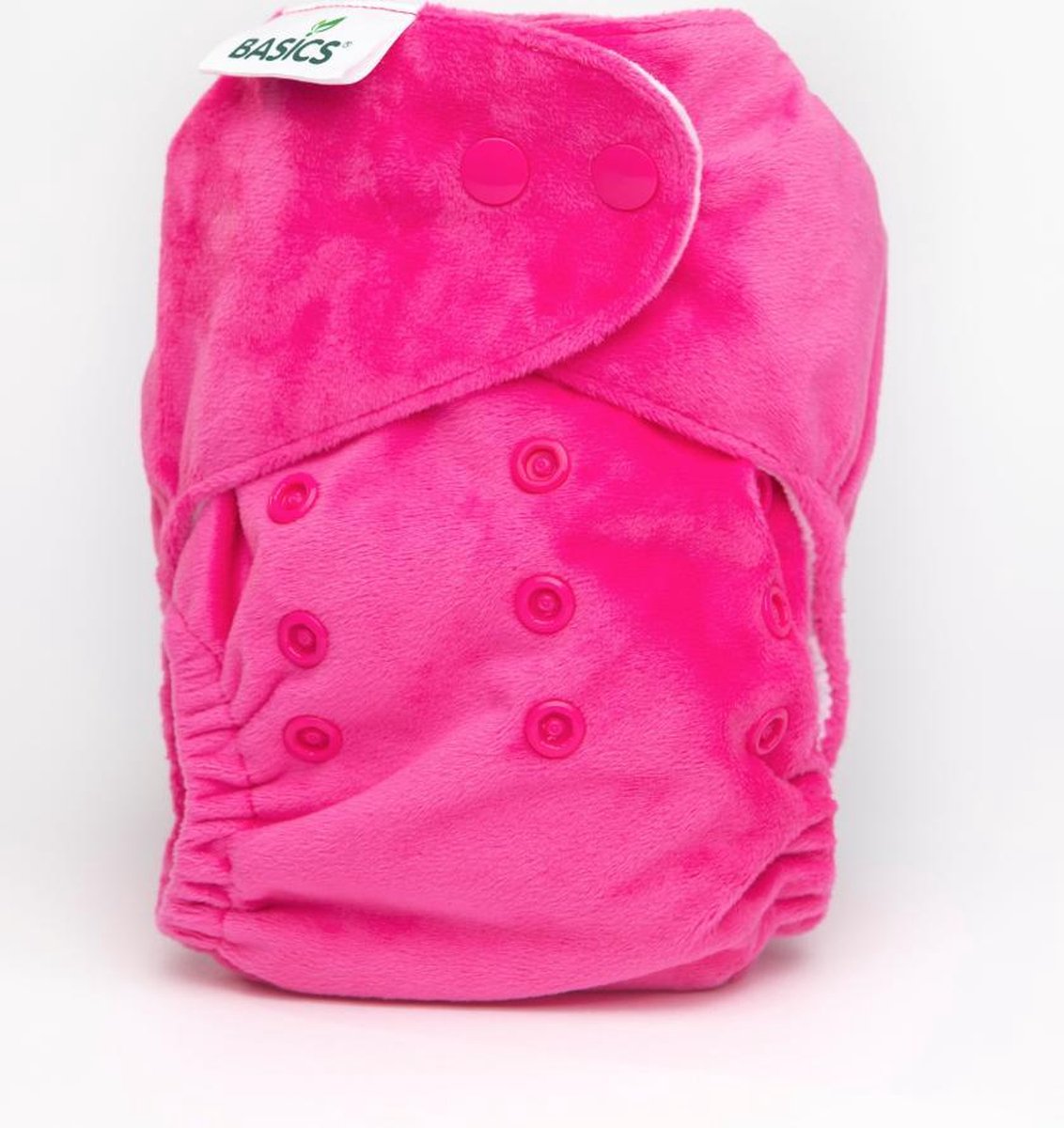 Bambooty wasbare luier all-in-two - Raspberry roze