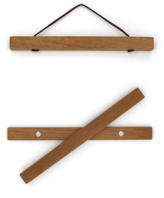 Homium Posterhanger 61 cm Hout Teak